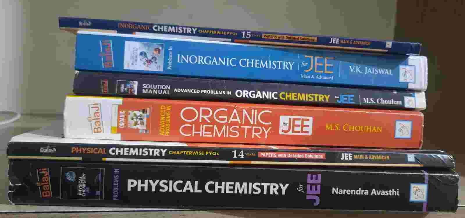 6-Book JEE Chemistry Bundle(Textbooks + Solutions)